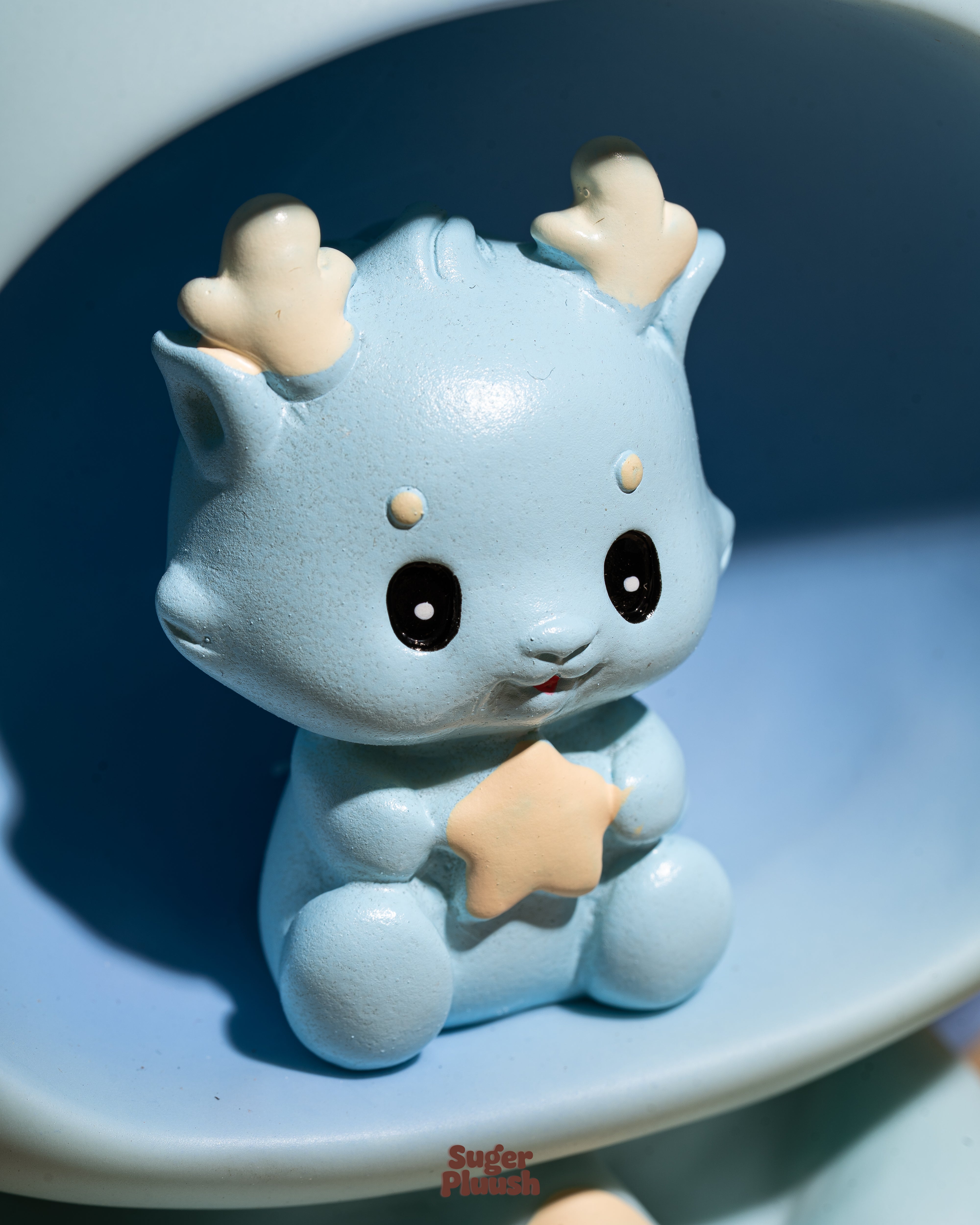 Cute Fawn Night Light with Piggy Bank