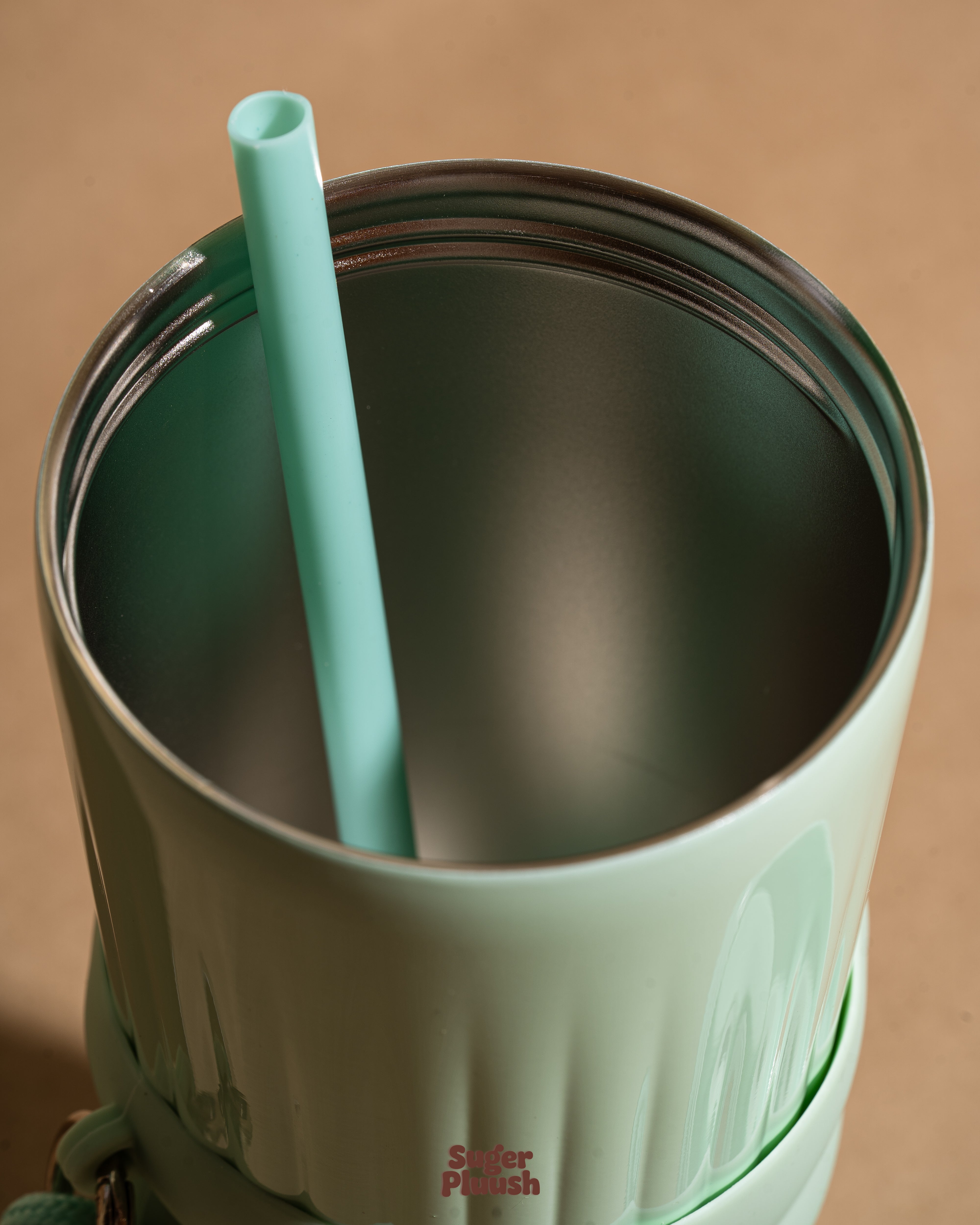 Stylish Gradient Frosted Reusable Straw Tumbler 710 ml