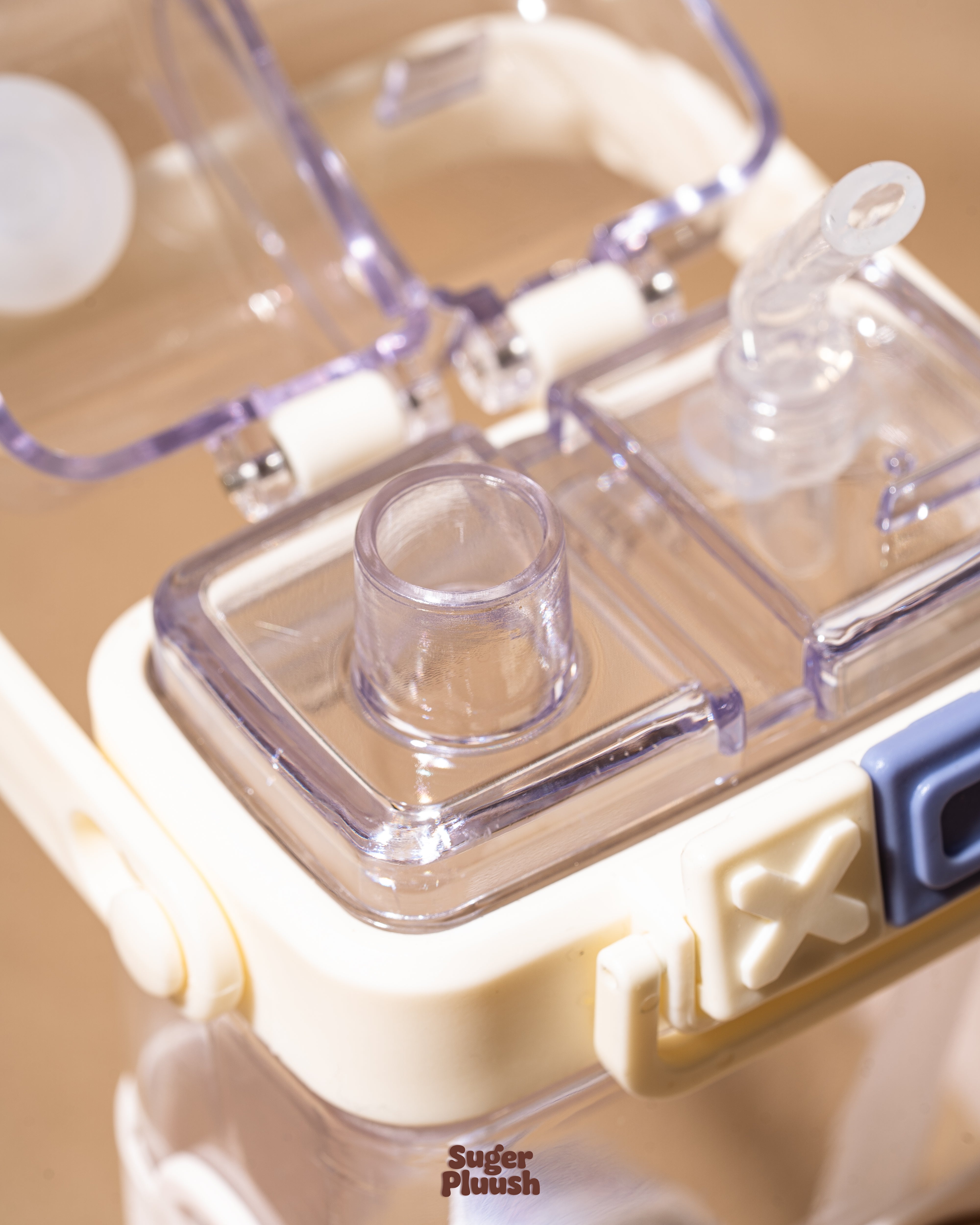 Kawaii Double Sipper Water Bottle – Kuromi, Cinnamoroll, My Melody & Pochacco