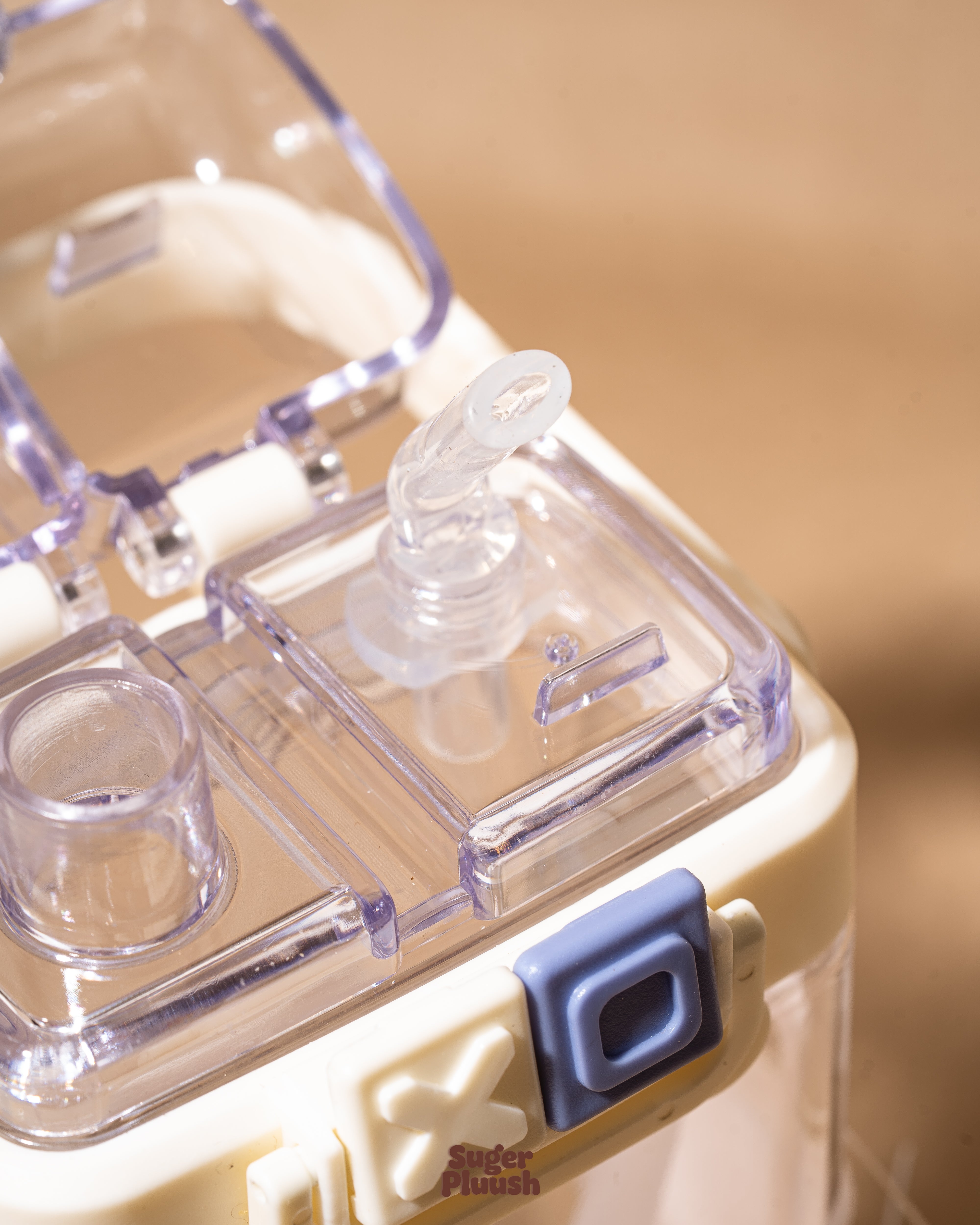 Kawaii Double Sipper Water Bottle – Kuromi, Cinnamoroll, My Melody & Pochacco