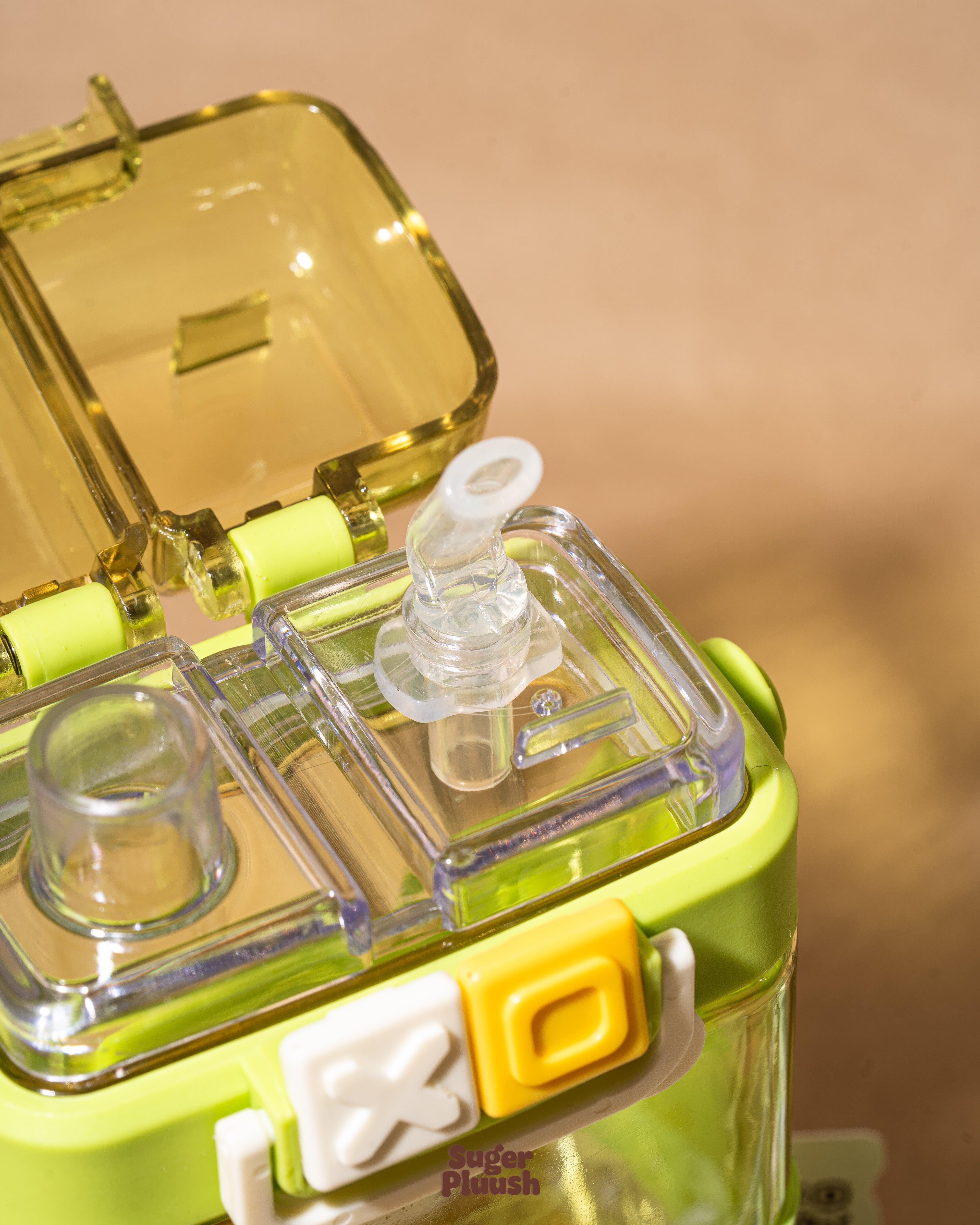 Kawaii Double Sipper Water Bottle – Kuromi, Cinnamoroll, My Melody & Pochacco