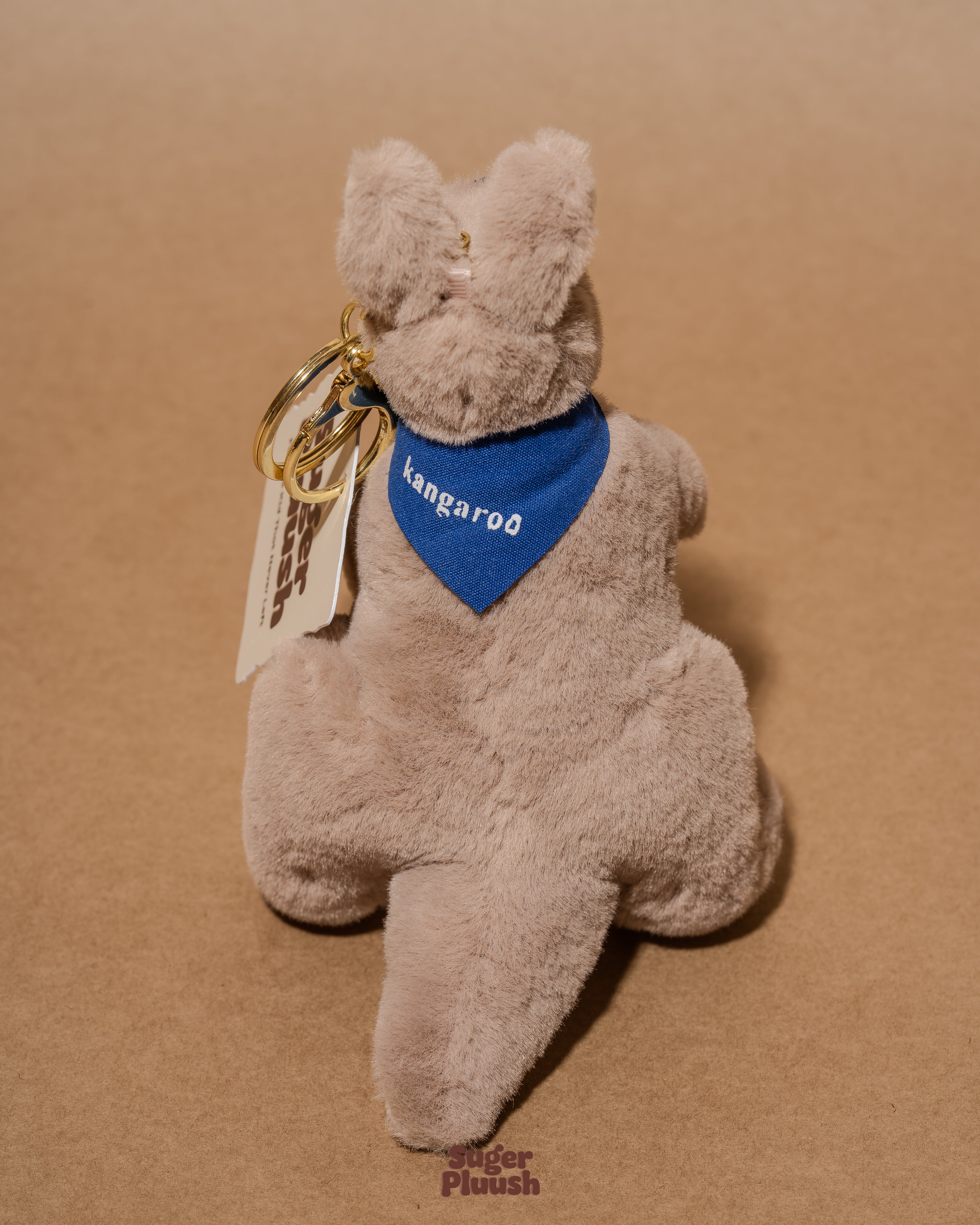 Kangaroo Plush Keychain – Soft Pocket Buddy
