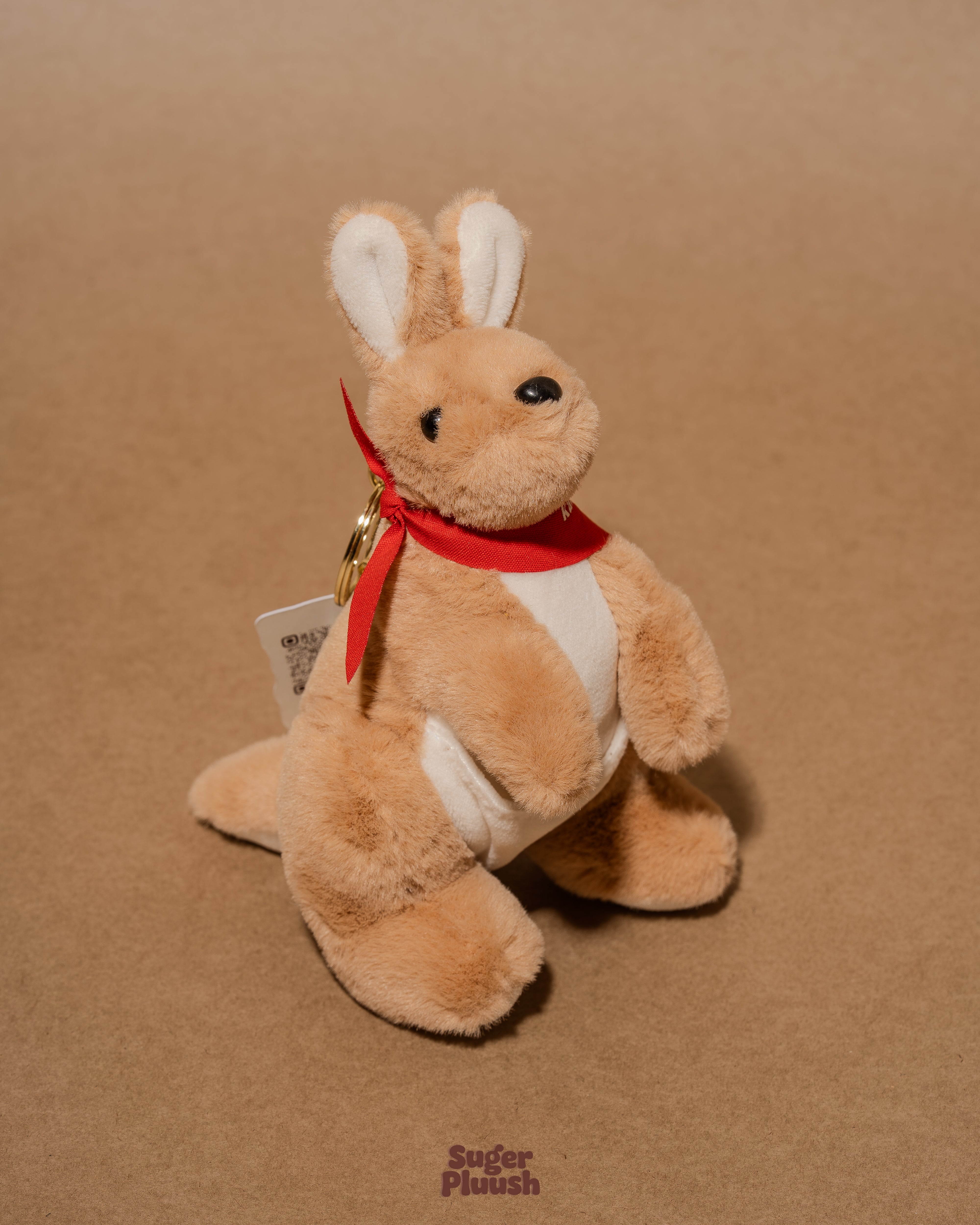 Kangaroo Plush Keychain – Soft Pocket Buddy