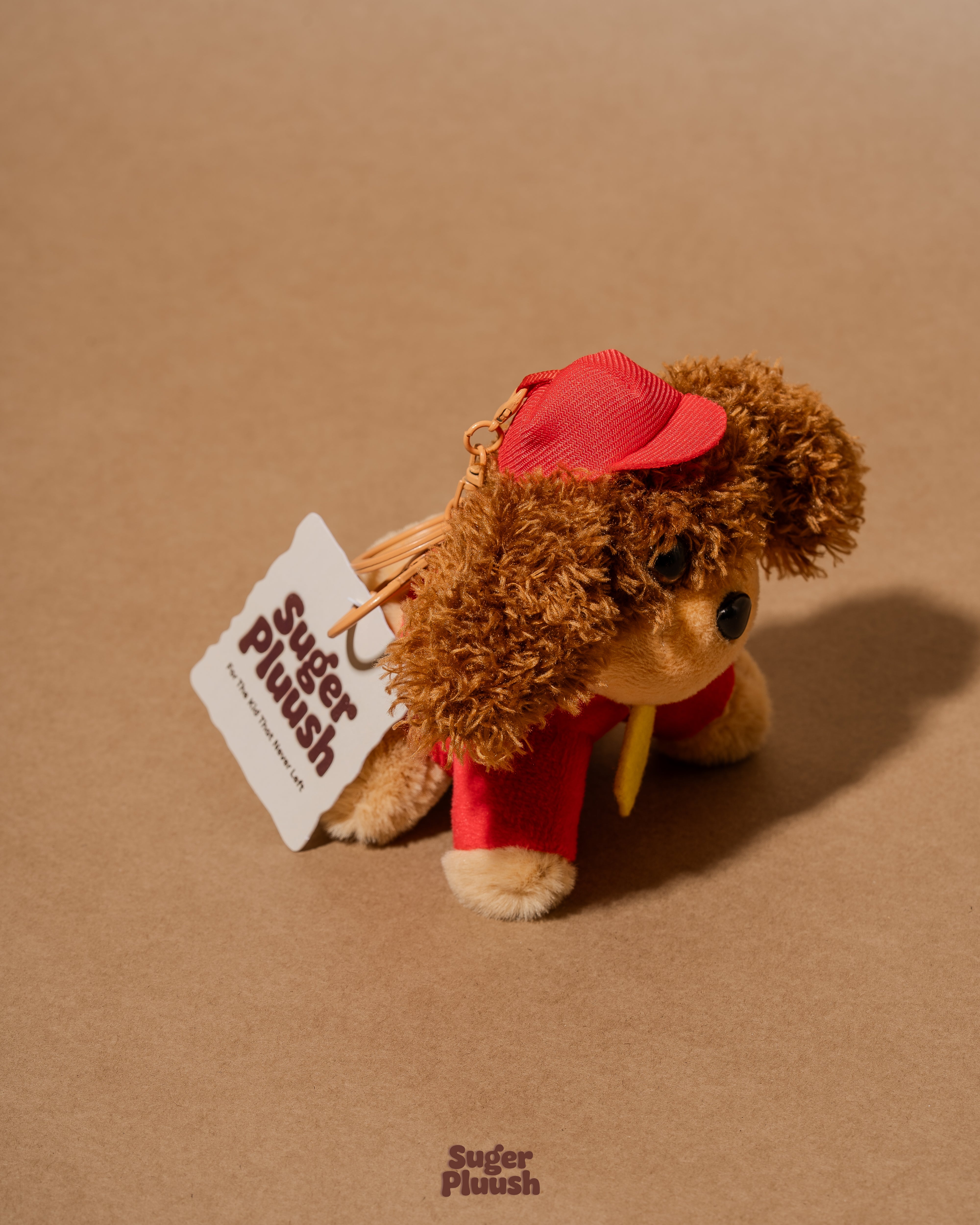 Buddy Paws Dog Plush Keychain – Cute Carry-Along Friend